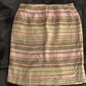 The Limited Multicolor Striped Pencil Skirt